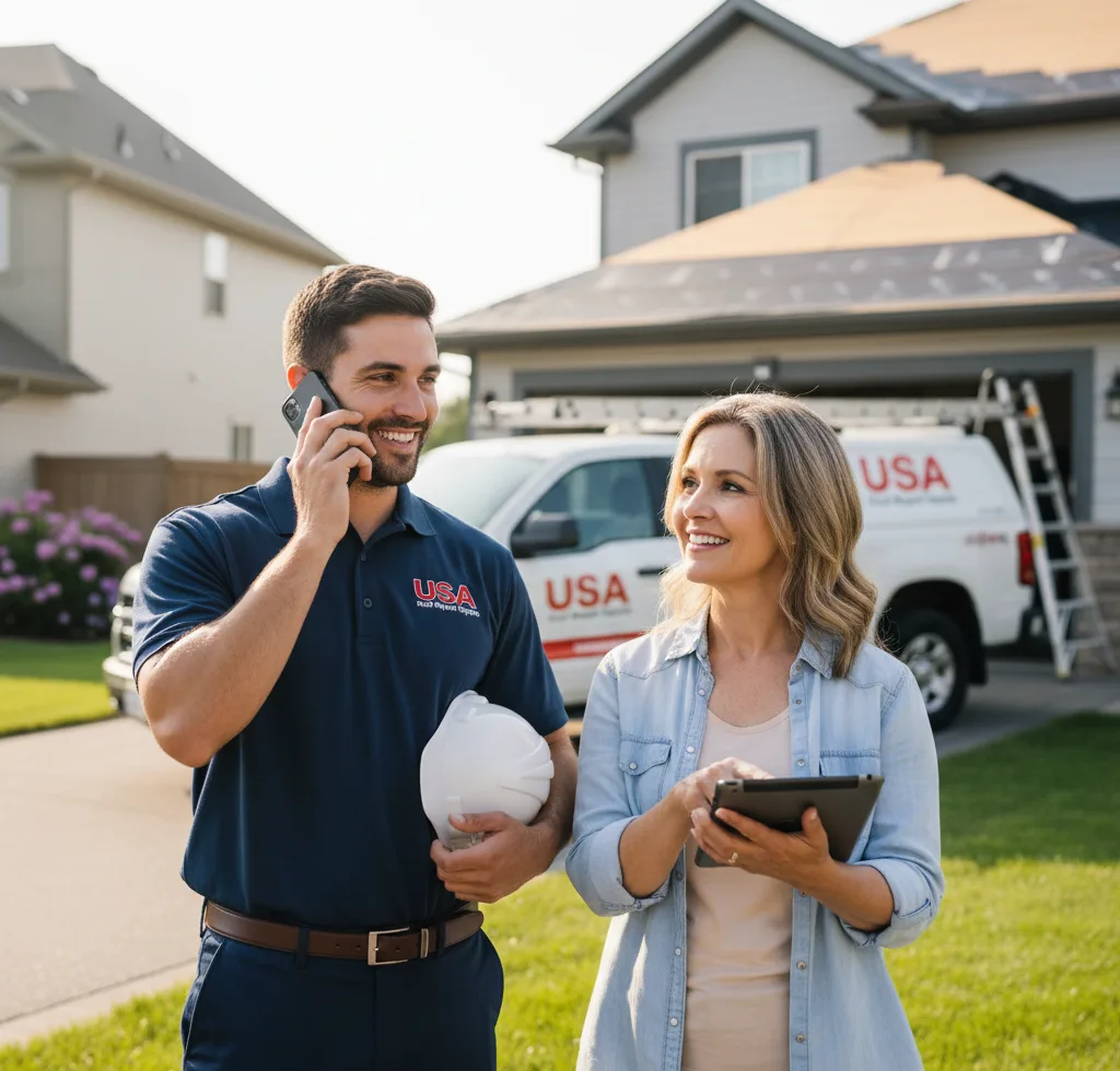 USA Roof Repair Experts customer support in Purchase
